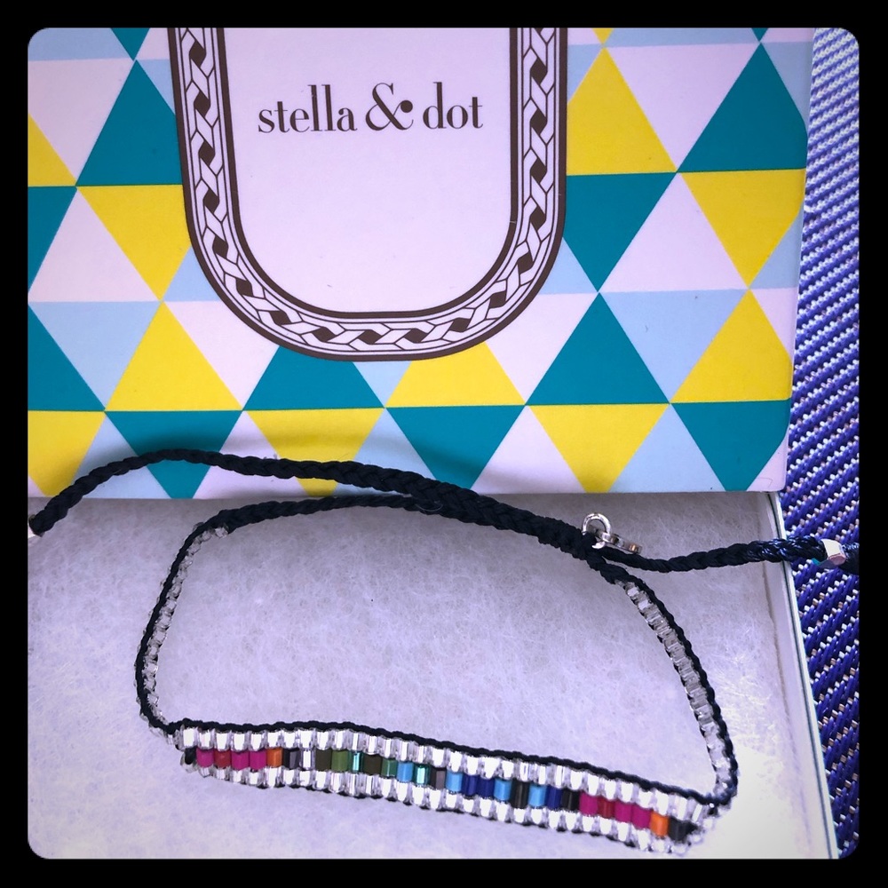 Stella and Dot unity bracelet 💜❤️💗💙💚